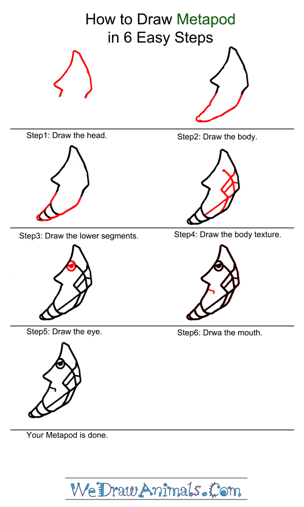 How to Draw Metapod - Step-by-Step Tutorial