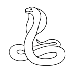 How to Draw a Cobra