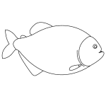 How to Draw a Piranha