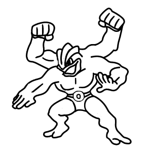 Machamp Coloring Pages - Coloring Pages Kids 2019