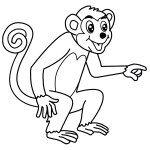 How to Draw a Monkey Face  HelloArtsy