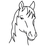 How to Draw a Mustang Horse