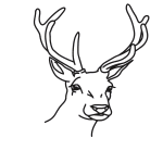 Easy How to Draw a Reindeer Face Tutorial and Coloring Page